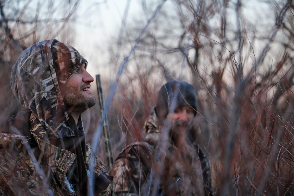 A hunter and an observer A hunter and an observer